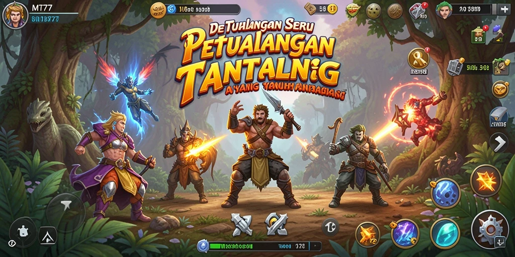 Gameplay MT777 yang menarik dalam petualangan mendebarkan.