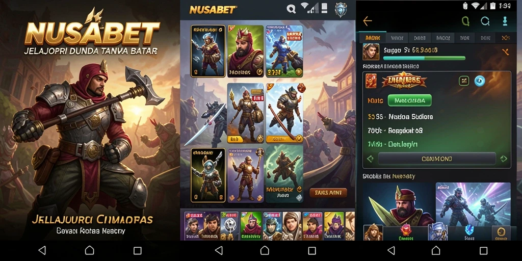 Tampilan gameplay seru dari dunia terbuka NUSABET.