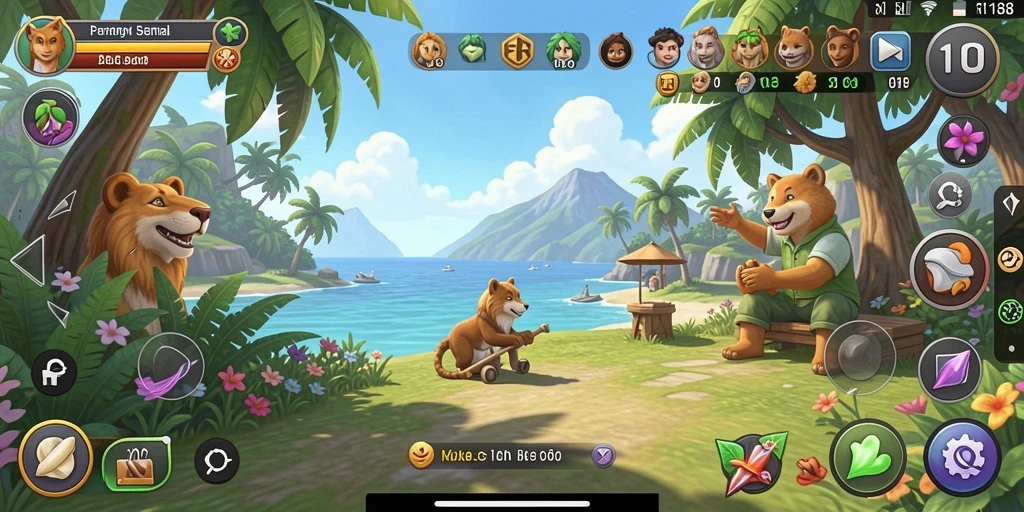 Screenshot gameplay RI188 menunjukkan pengalaman bermain yang menyenangkan dan santai.