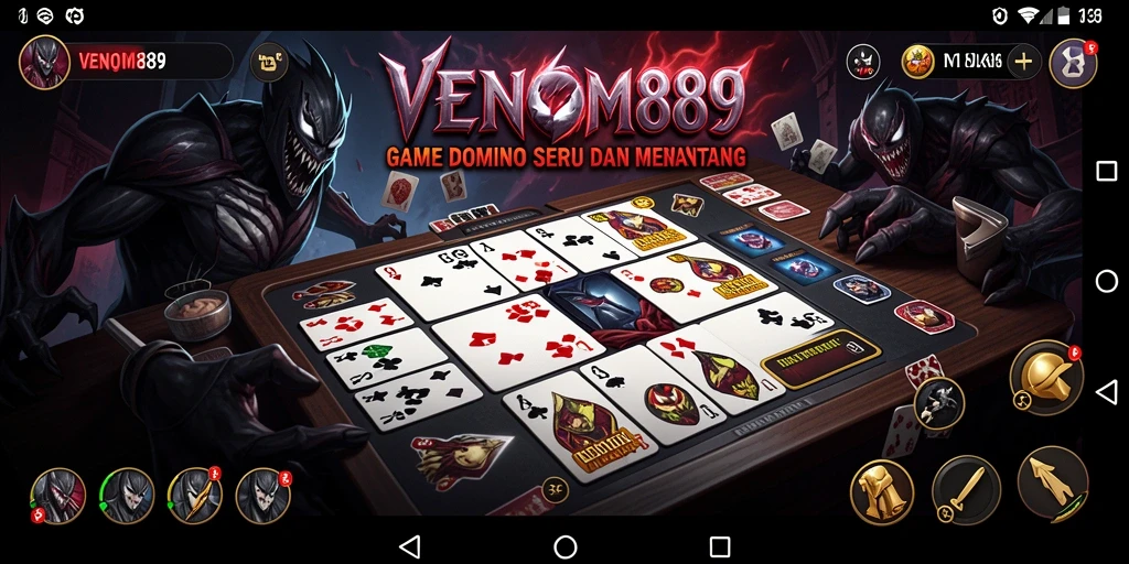 Tampilan gameplay seru dan mengasyikkan dari VENOM889.