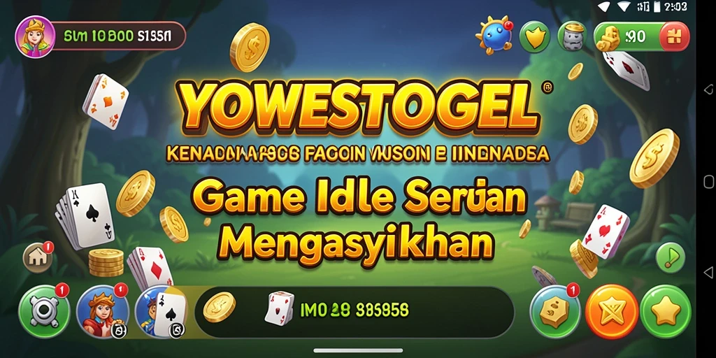 Tampilan gameplay YOWESTOGEL yang menarik di dunia game Idle.